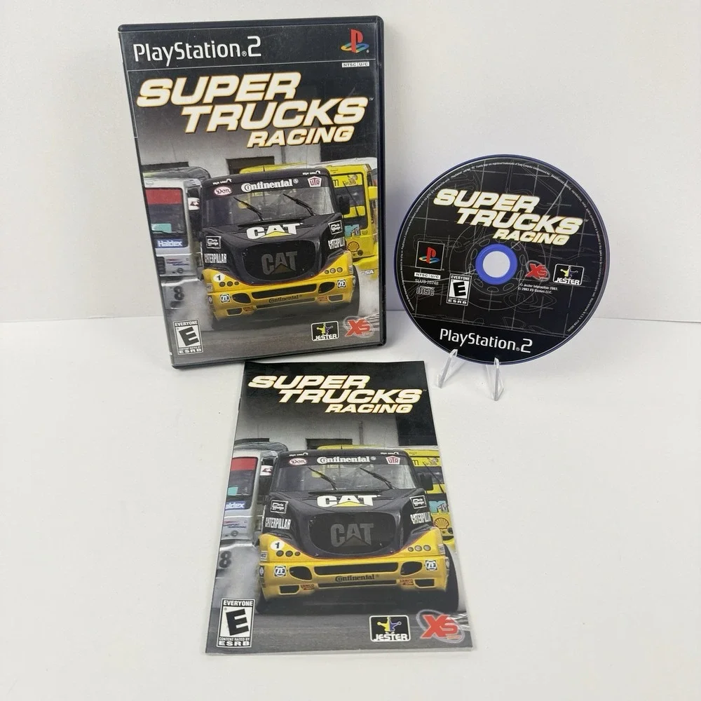 Super Trucks Racing (Sony PlayStation 2, 2003) Complete CIB Manual Tested Works